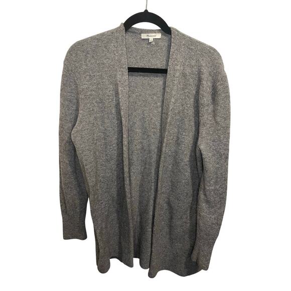 Madewell Gray Cardigan Sweater - Picture 1 of 4